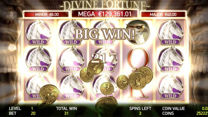 большой выигрыш в автомате