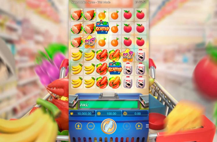 Основные настройки игры Supermarket Spree