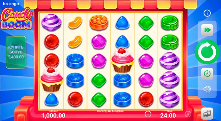 Внешний вид автомата Candy Boom