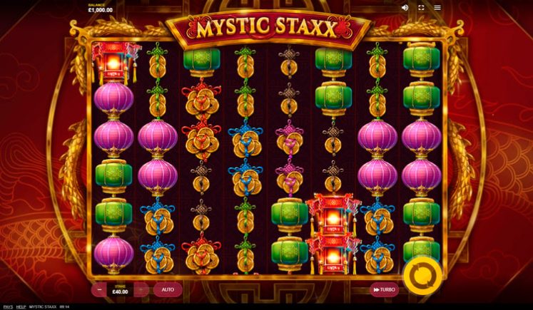 Внешний вид автомата Mystic Staxx