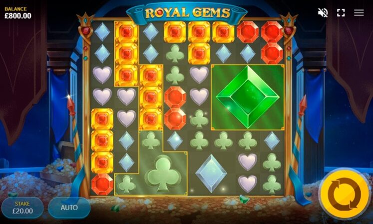 Бонусы слота Royal Gems