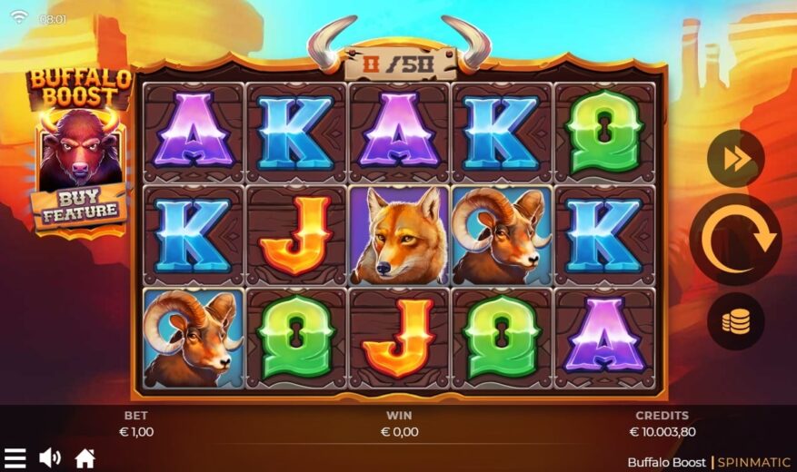 Символы в слоте Буффало