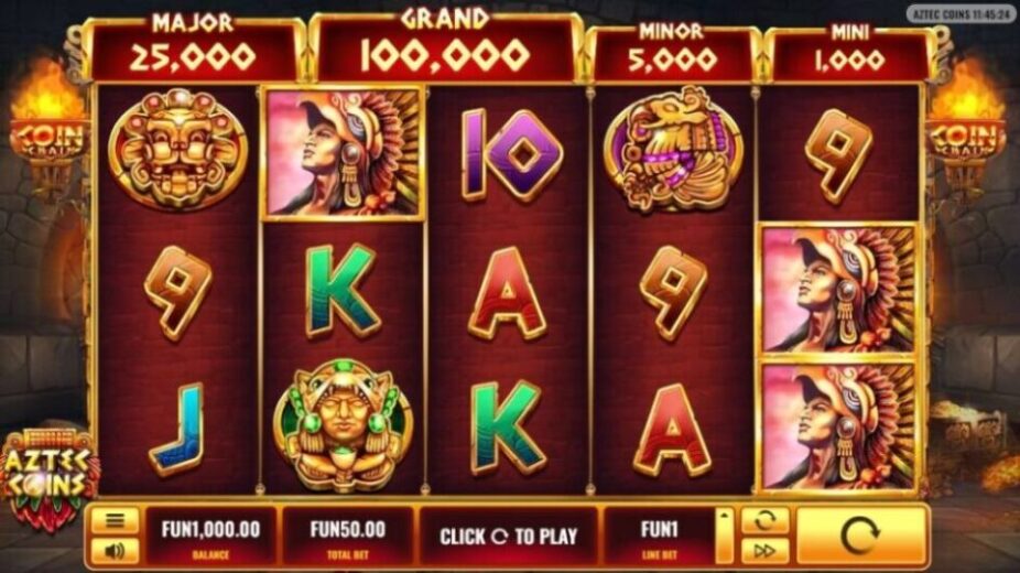 Игра Aztec Coins