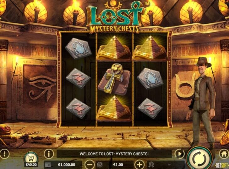 Интерфейс Lost Mystery Chests