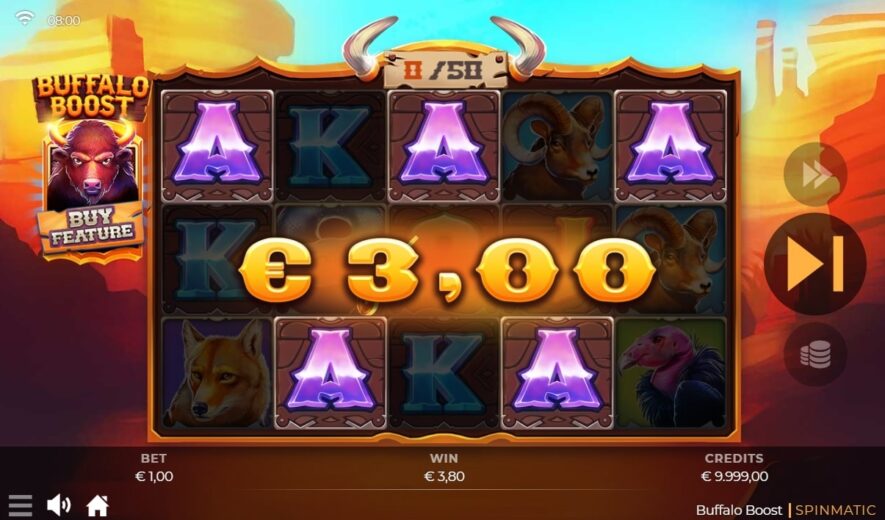 Приз в слоте Буффало