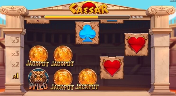 Символы и призовые комбинации Caesar