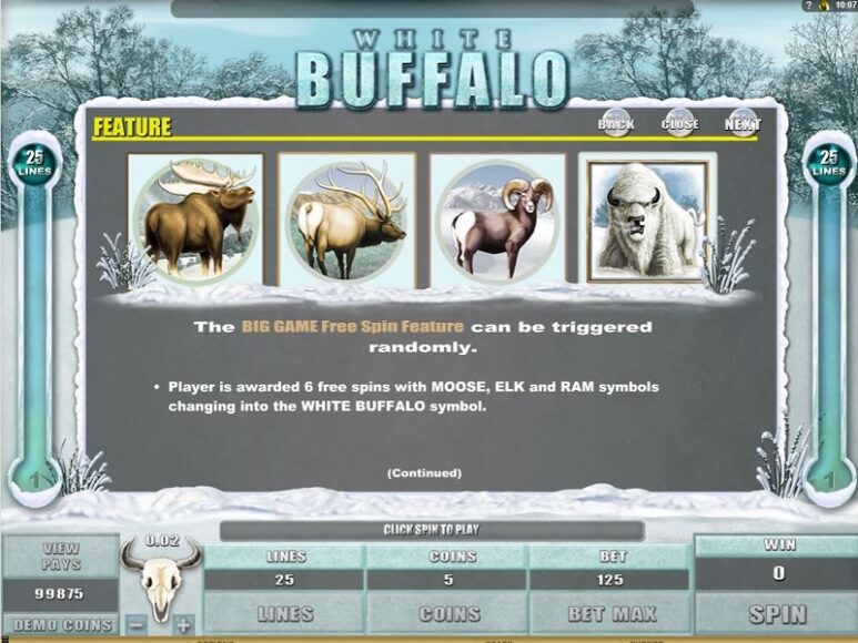 Слот White Buffalo