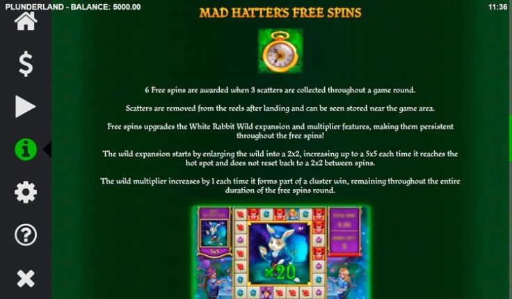 Технические характеристики игры Plunderland