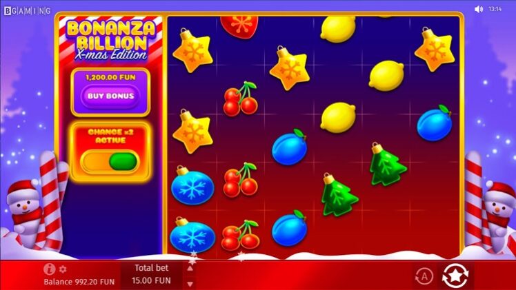 Встроенные бонусы Bonanza Billion