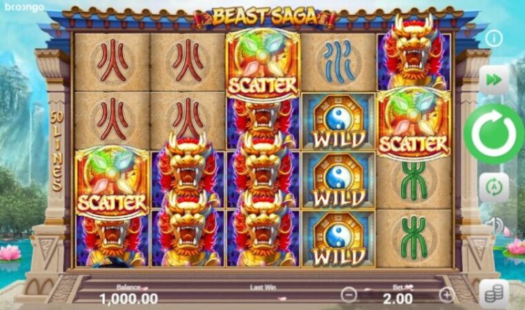 Интерфейс Beast Saga