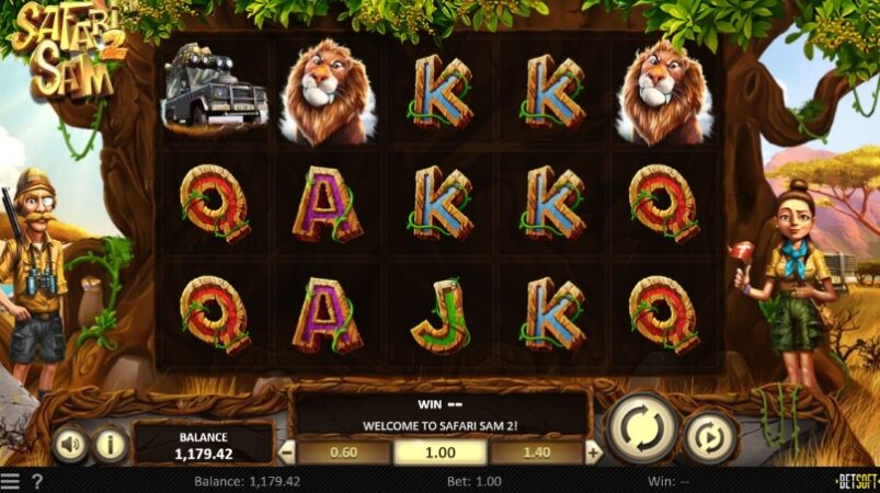 Настройки игрового автомата Safari Sam 2