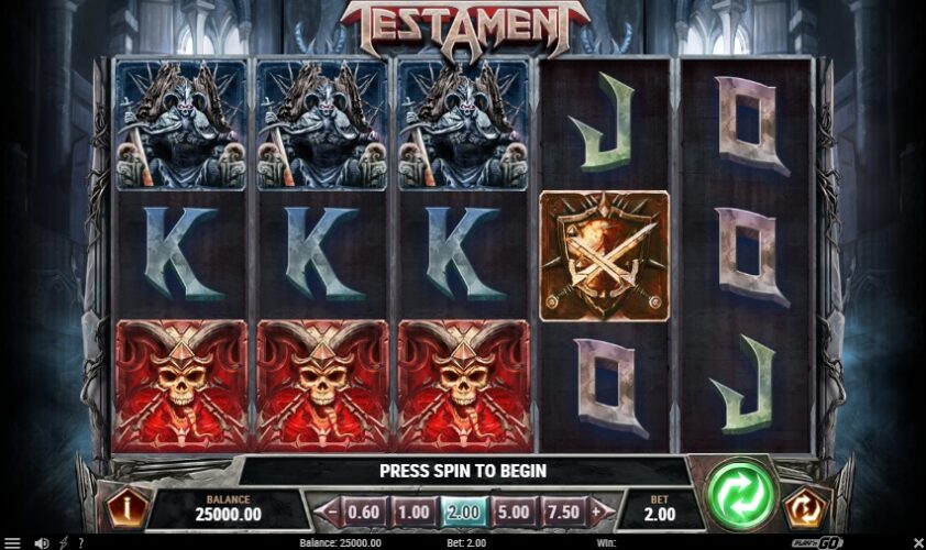 Оформление Testament