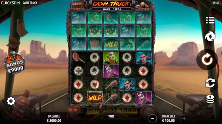 Оформление игрового автомата Cash Truck