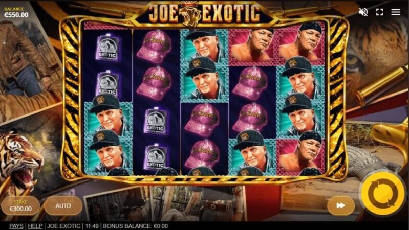 Параметры игры Joe Exotic