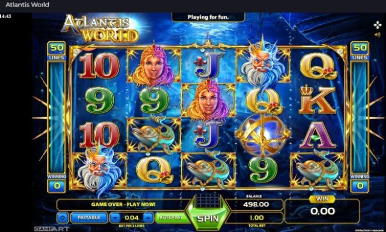 Слот Atlantis World