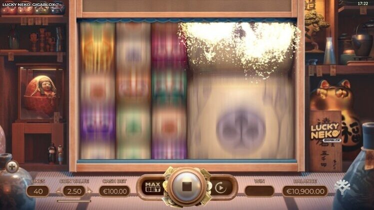 Слот Lucky Neko Gigablox