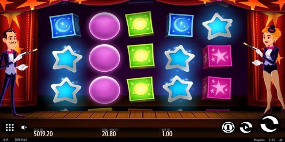 Слот Magicious