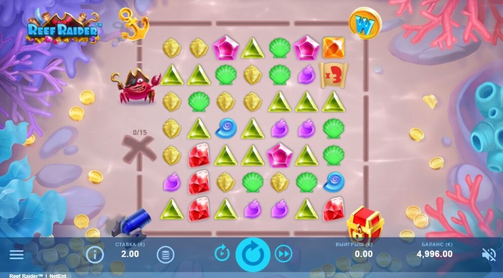 Слот Reef Raider