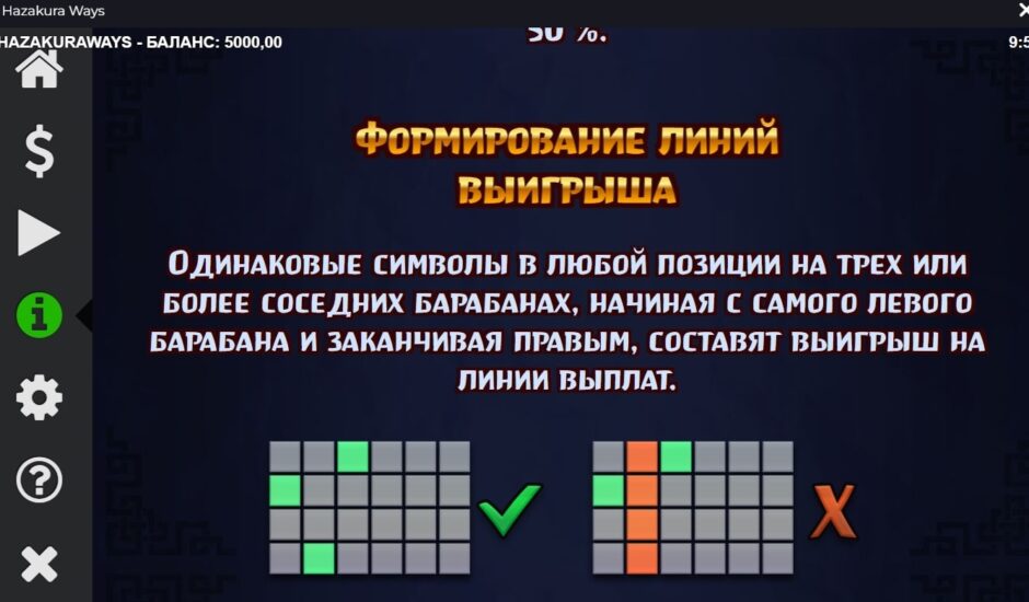 Техническая часть игры Hazakura Ways