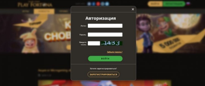 верификация Play Fortuna