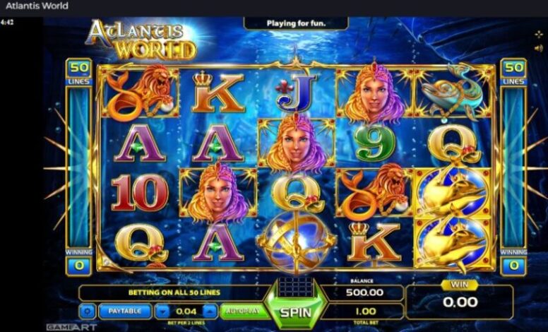 Внешний вид Atlantis World