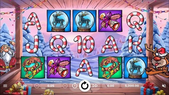 Внешний вид автомата Santa vs Rudolf