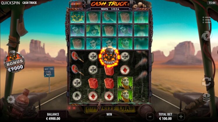 Встроенные бонусы Cash Truck