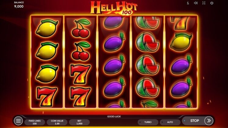 Встроенные бонусы Hell Hot 100