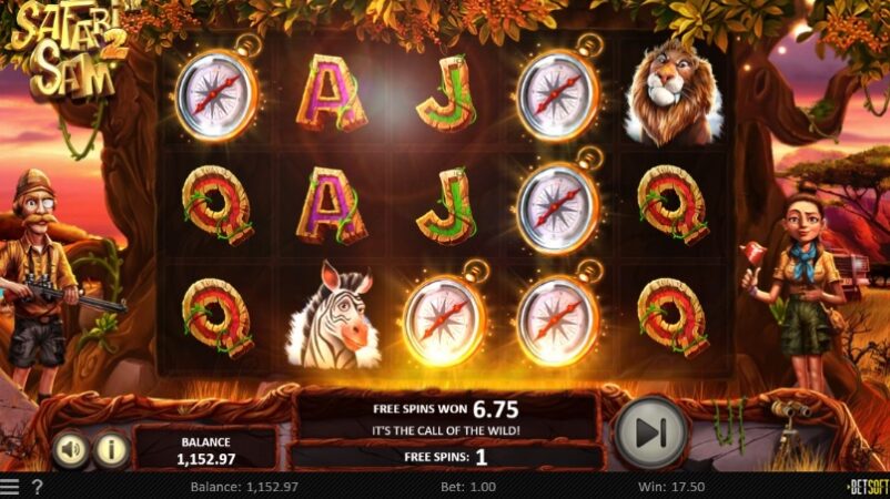 Встроенные символы Safari Sam 2