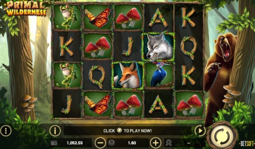Бонусные дополнения автомата Primal Wilderness