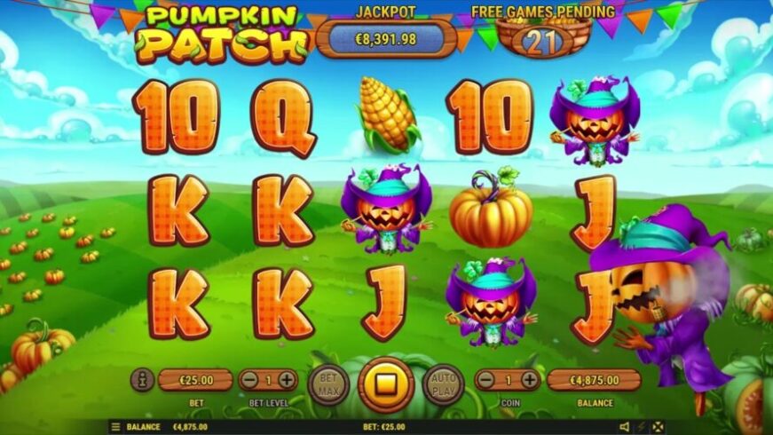 Характеристики слота Pumpkin Patch