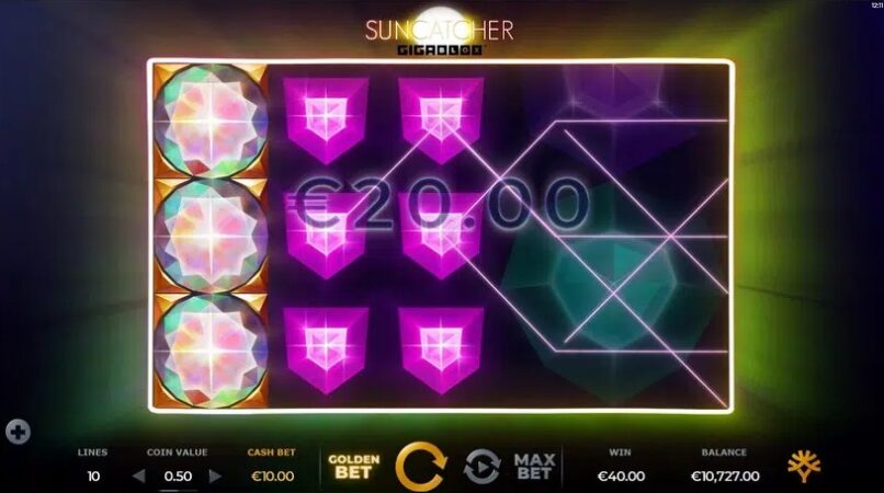 Настройки автомата Suncatcher Gigablox