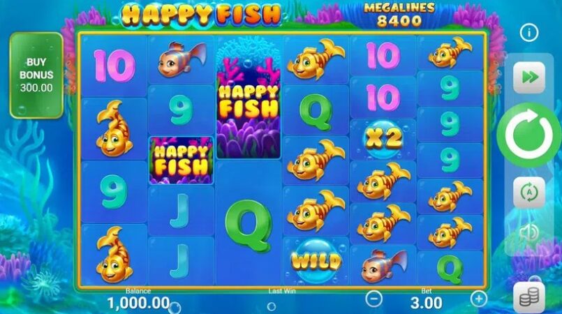 Настройки игры Happy Fish
