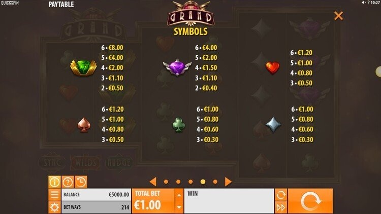 Символы The Grand