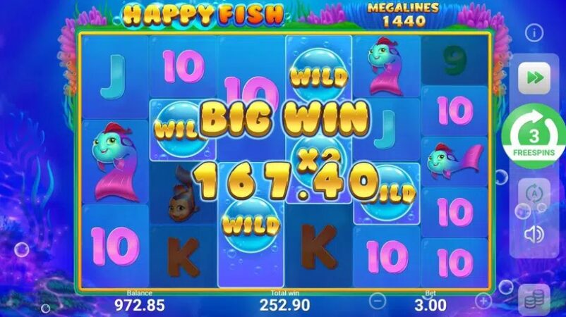 Слот Happy Fish