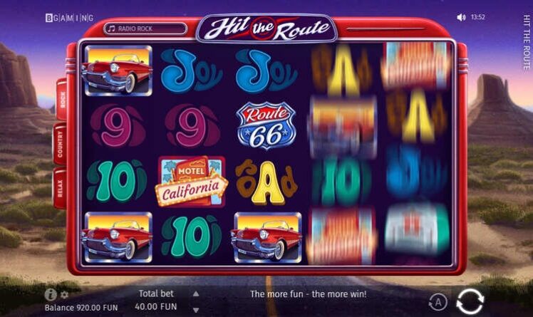 Слот Hit the Route