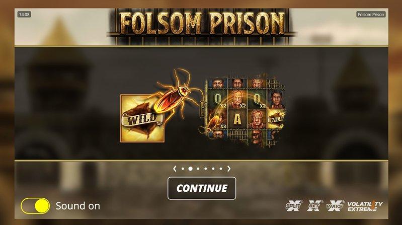 Дизайн слота Folsom Prison
