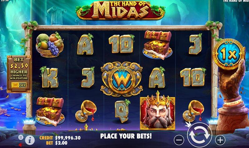 Игровой автомат The Hand of Midas