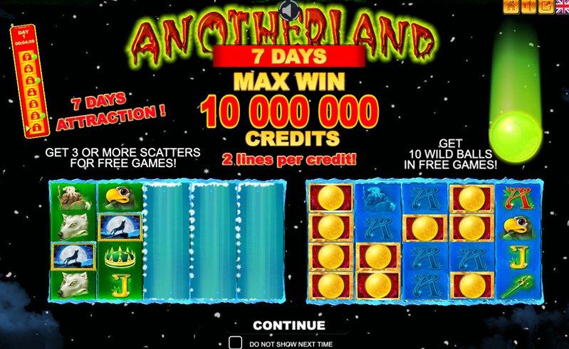 Обзор слота 7 days Anotherland