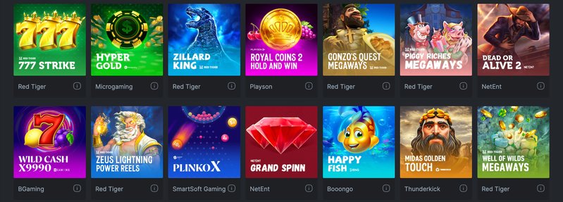 онлайн-казино BC Game слоты