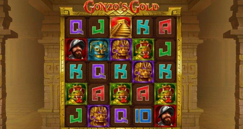 Дизайн слота Gonzo’s Gold