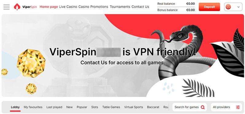 Сайт казино ViperSpin