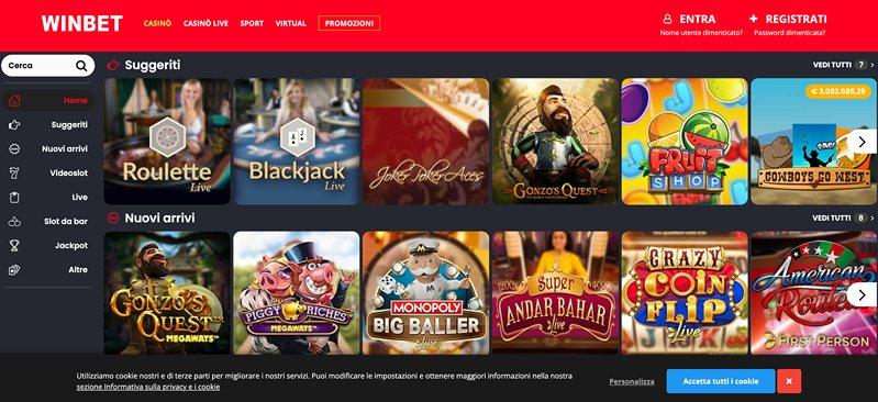 Сайт казино WinBet