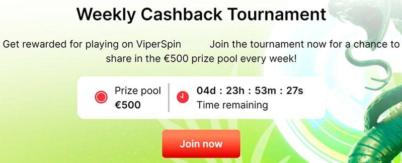 Турнир казино ViperSpin