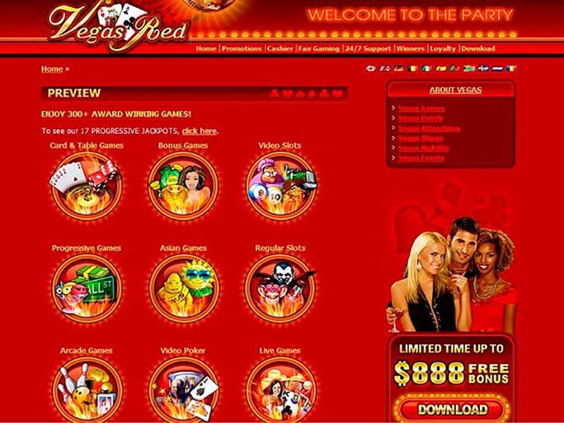 Vegas Red казино слоты