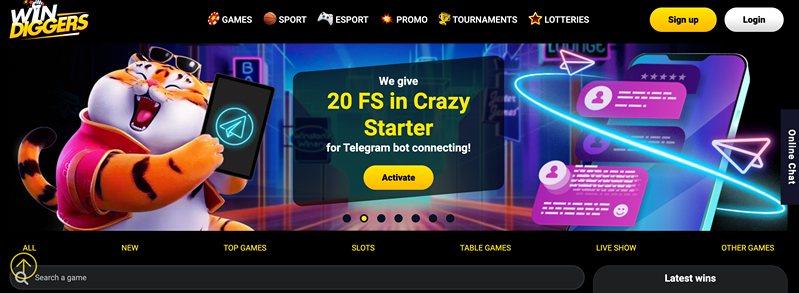 Win Diggers сайт