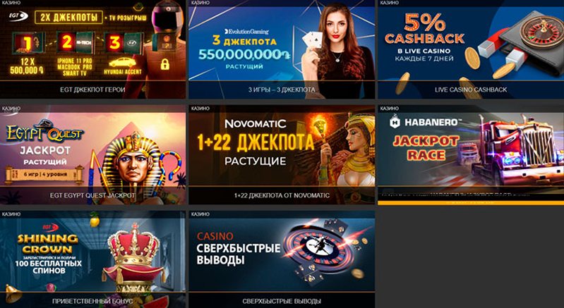 Бонусы казино Totogaming