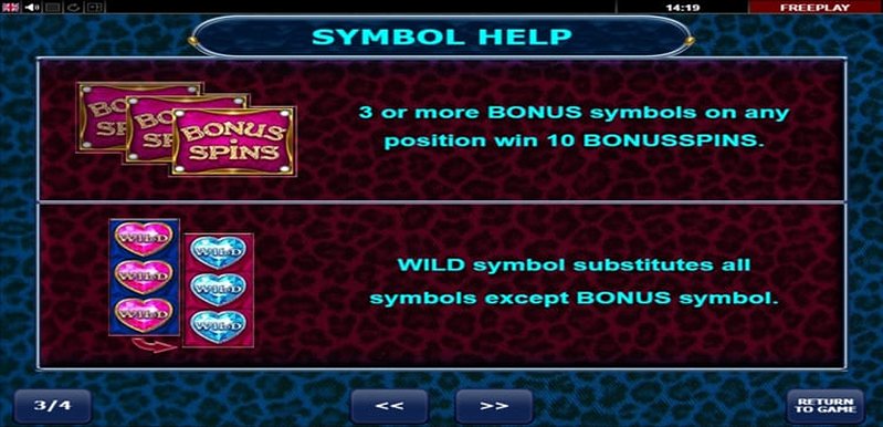 Бонусы слота Diamond Cats