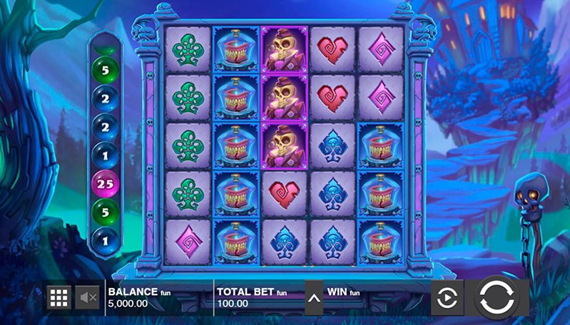 Дизайн слота Fat Drac