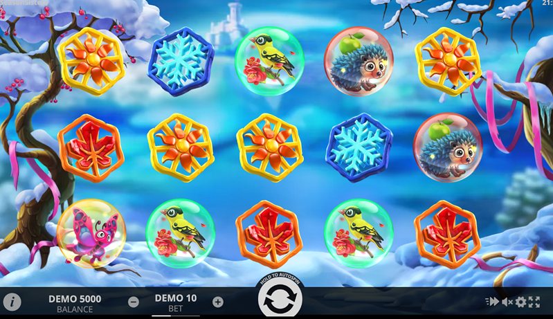 Дизайн слота Season Sisters